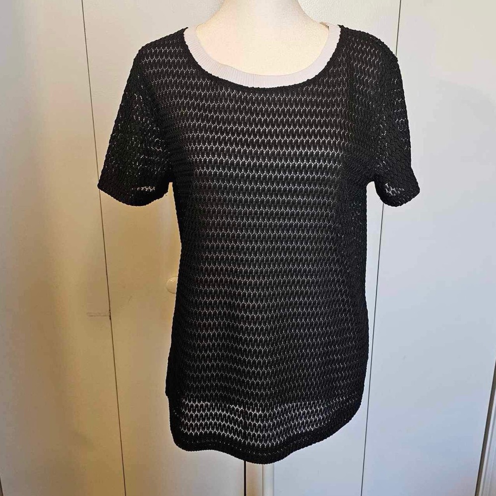 Zara Knit Shortsleeve Shirt - SIZE XL